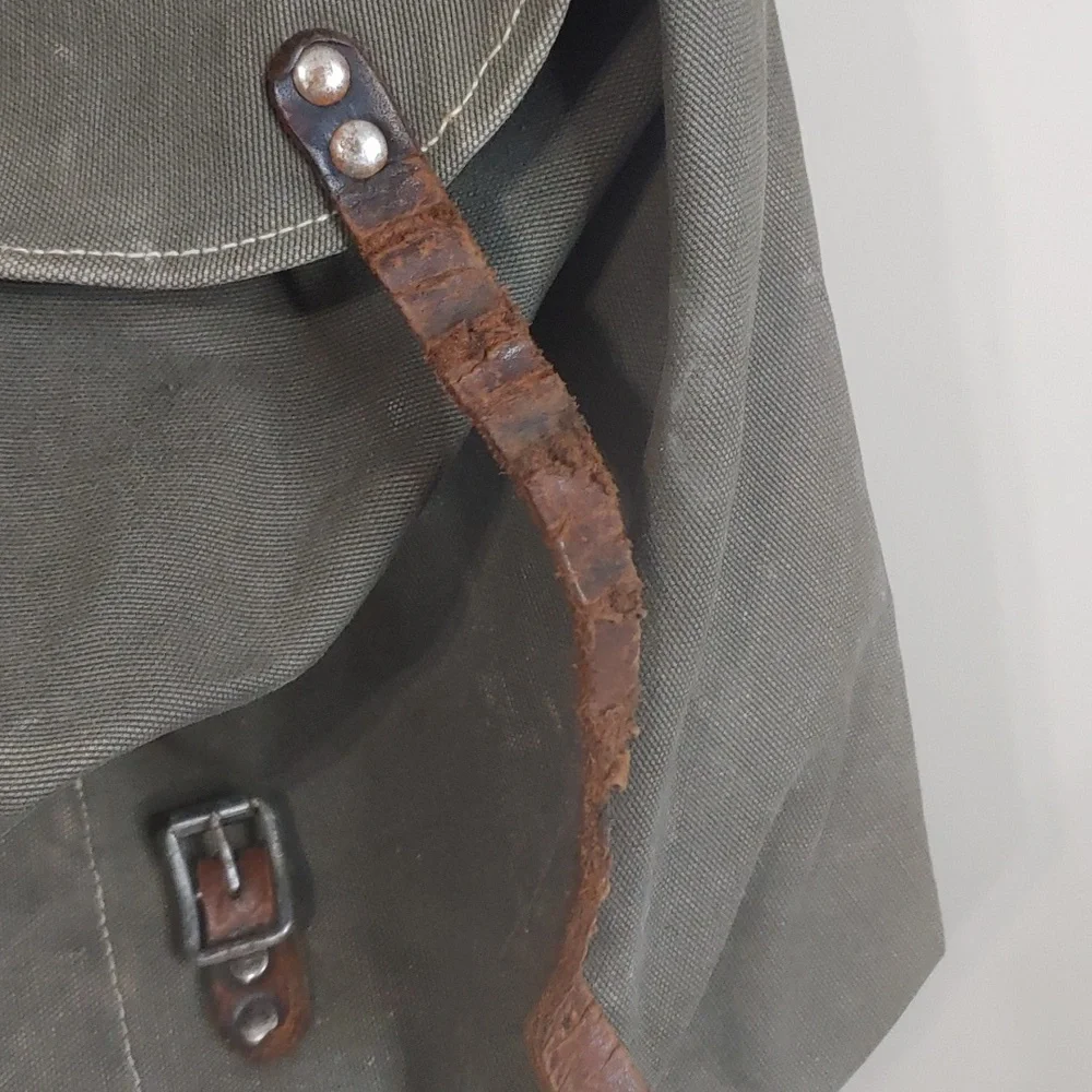 Vintage Swiss Army Backpack M39 Knapsack
